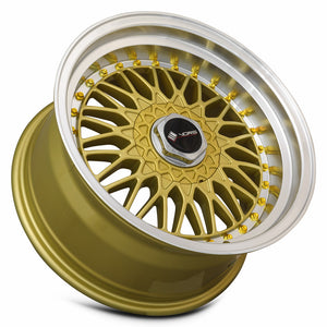 MRR VR3 Gold Machined Gold Rivet