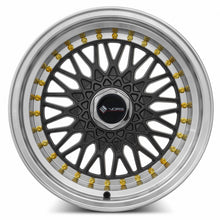 MRR VR3 Gun Metal Gold Rivet