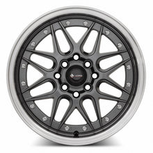 MRR VR7 Gun Metal Gold Rivet