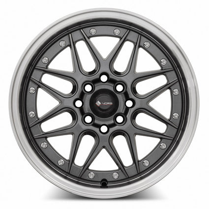 MRR VR7 Gun Metal Gold Rivet