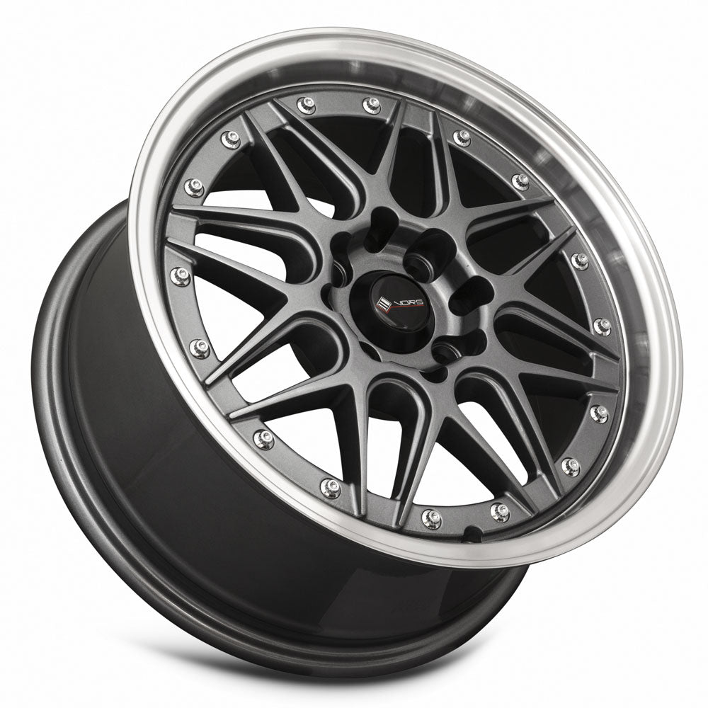 MRR VR7 Gun Metal Gold Rivet