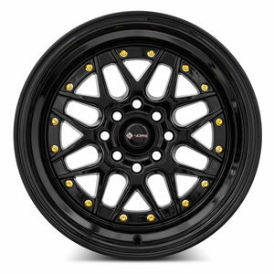 MRR VR7 Black Gold Rivet