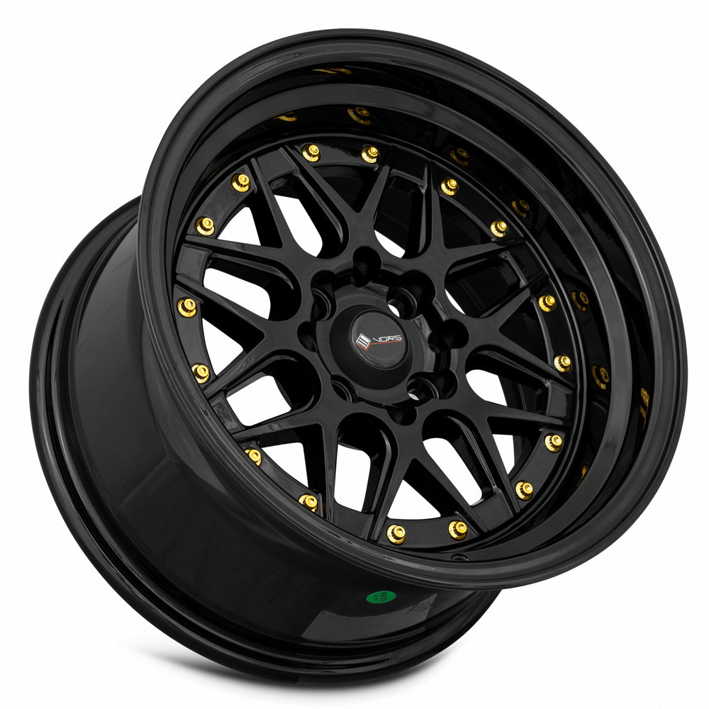 MRR VR7 Black Gold Rivet