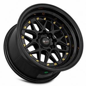 MRR VR7 Black Gold Rivet