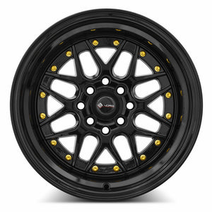 MRR VR7 Black Gold Rivet