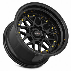 MRR VR7 Black Gold Rivet