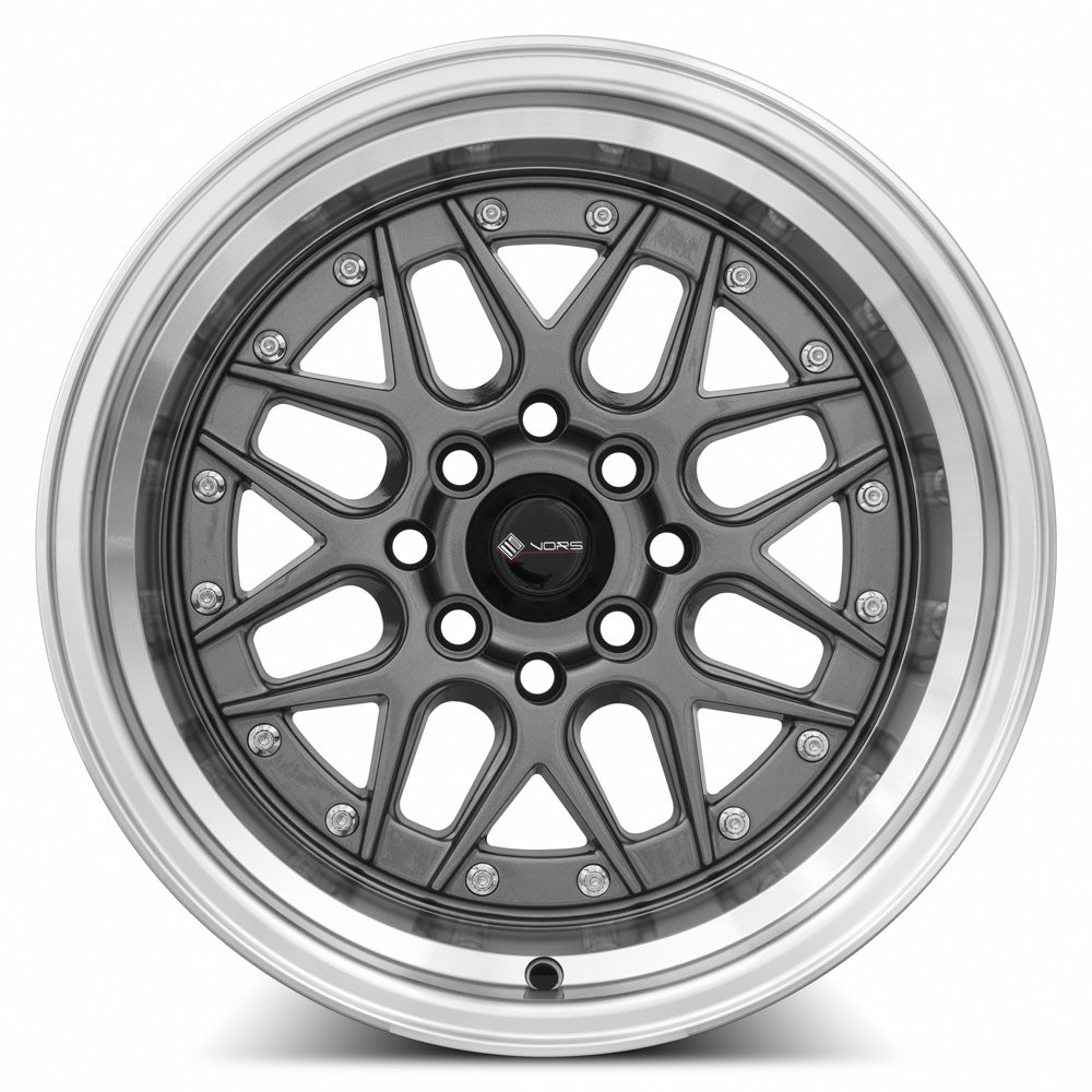 MRR VR7 Gun Metal Gold Rivet