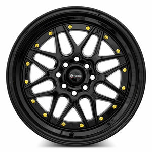MRR VR7 Black Gold Rivet