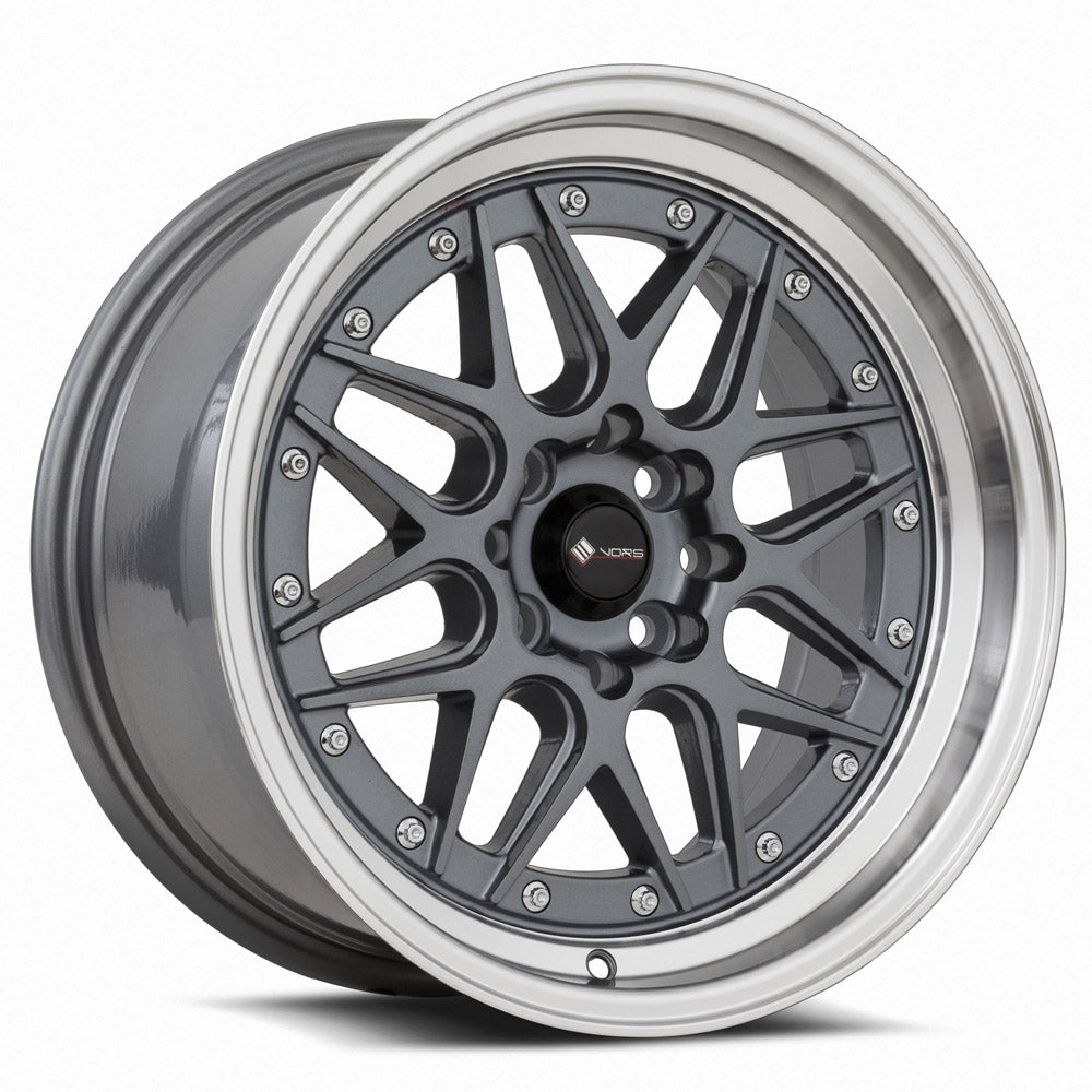 MRR VR7 Gun Metal Gold Rivet
