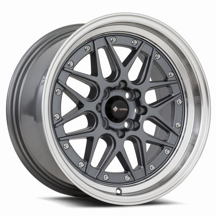 MRR VR7 Gun Metal Gold Rivet