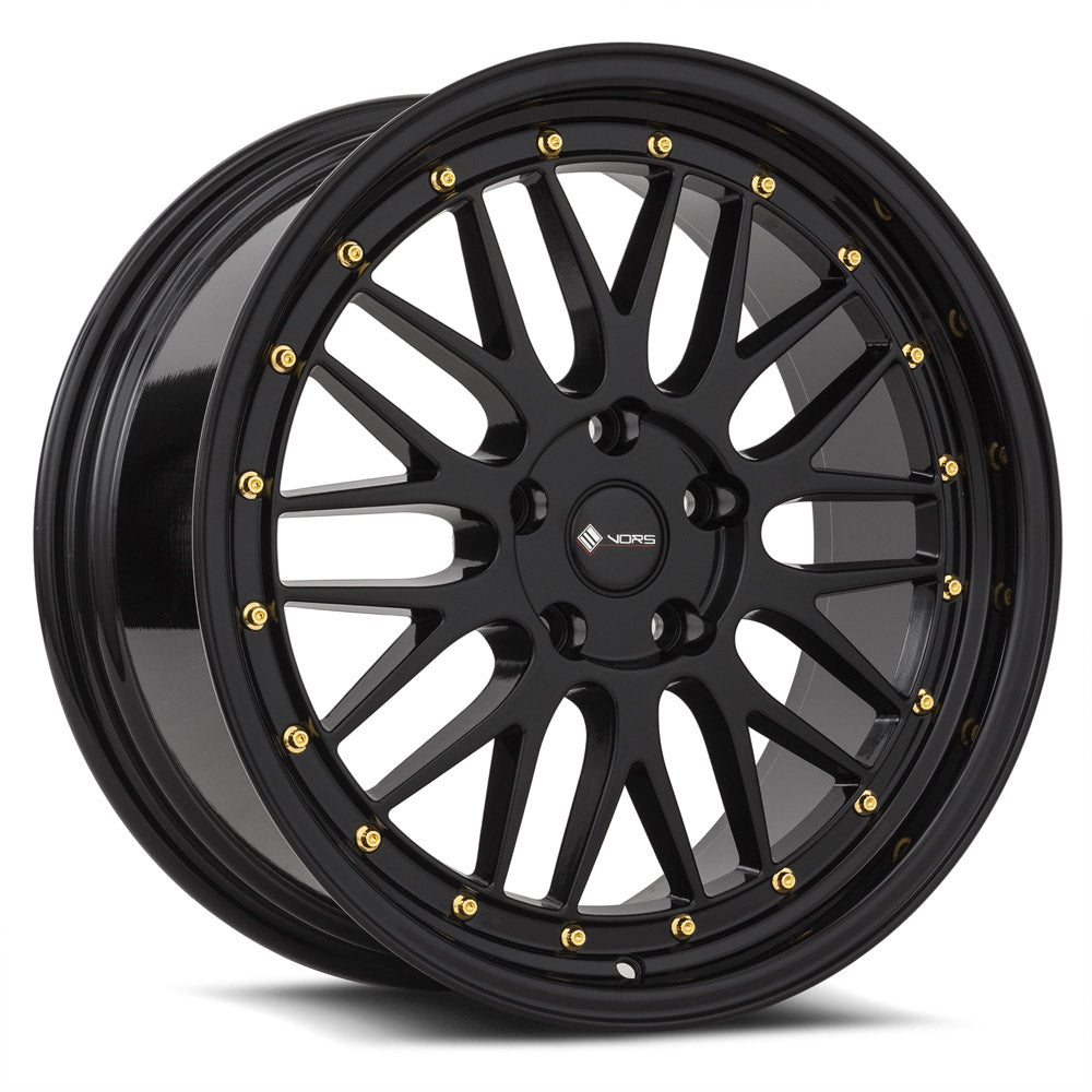 MRR VR8 Hyper Black Chrome Rivet