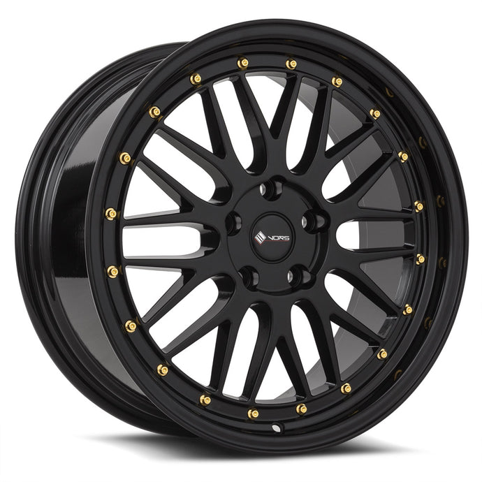 MRR VR8 Hyper Black Chrome Rivet