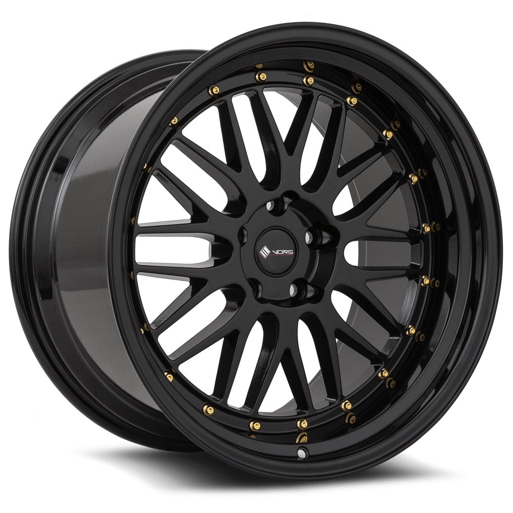 MRR VR8 Hyper Black Chrome Rivet