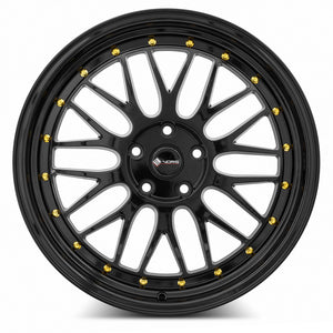 MRR VR8 Hyper Black Chrome Rivet
