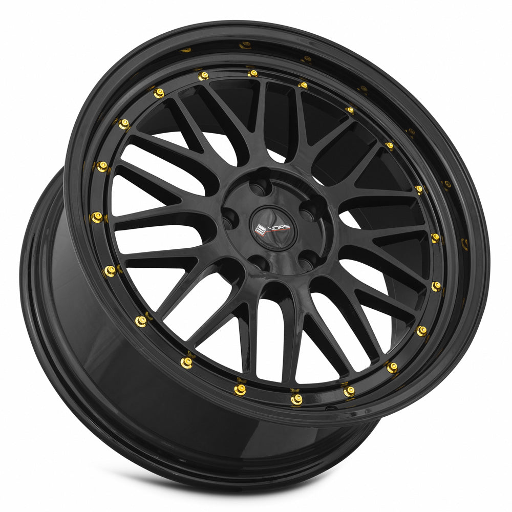 MRR VR8 Hyper Black Chrome Rivet