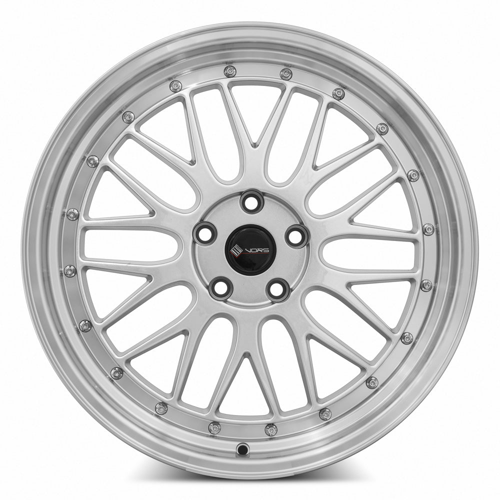 MRR VR8 Silver Machined Chrome Rivet