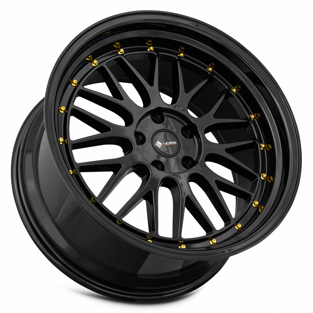 MRR VR8 Hyper Black Chrome Rivet