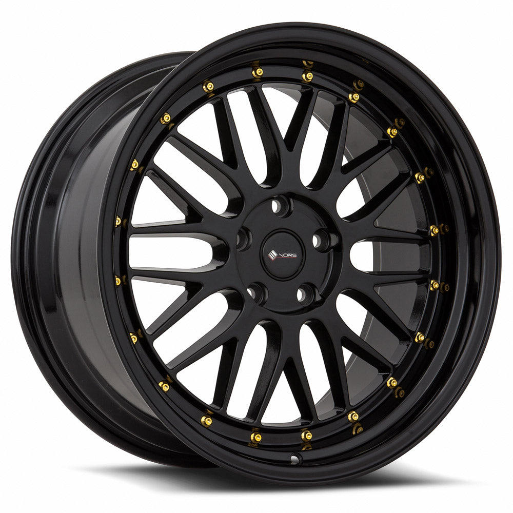 MRR VR8 Hyper Black Chrome Rivet