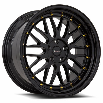 MRR VR8 Hyper Black Chrome Rivet