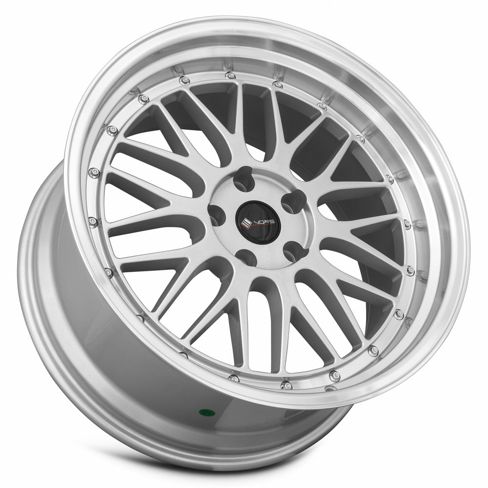 MRR VR8 Silver Machined Chrome Rivet