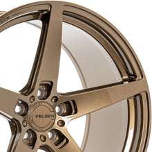 20 inch Velgen Classic 5 V2 Bronze concave staggered wheels rims by Kixx Motorsports. On Sale 949-610-6491 https://www.kixxmotorsports.com/products/20-full-staggered-set-velgen-classic-5-v2-20x10-20x11-gloss-bronze-wheels