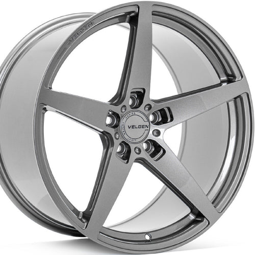 22 inch Velgen Classic5 V2 Gunmetal concave wheels rims, For Jeep Grand Cherokee SRT, Track Hawk, Limited, Loredo, Dodge Durango. By Kixx Motorsports www.kixxmotorsports.com 949-610-6401