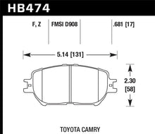 Hawk Performance Ceramic Street Brake Pads