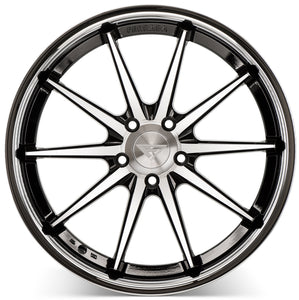 Ferrada FR4 Machine Black / Chrome Lip