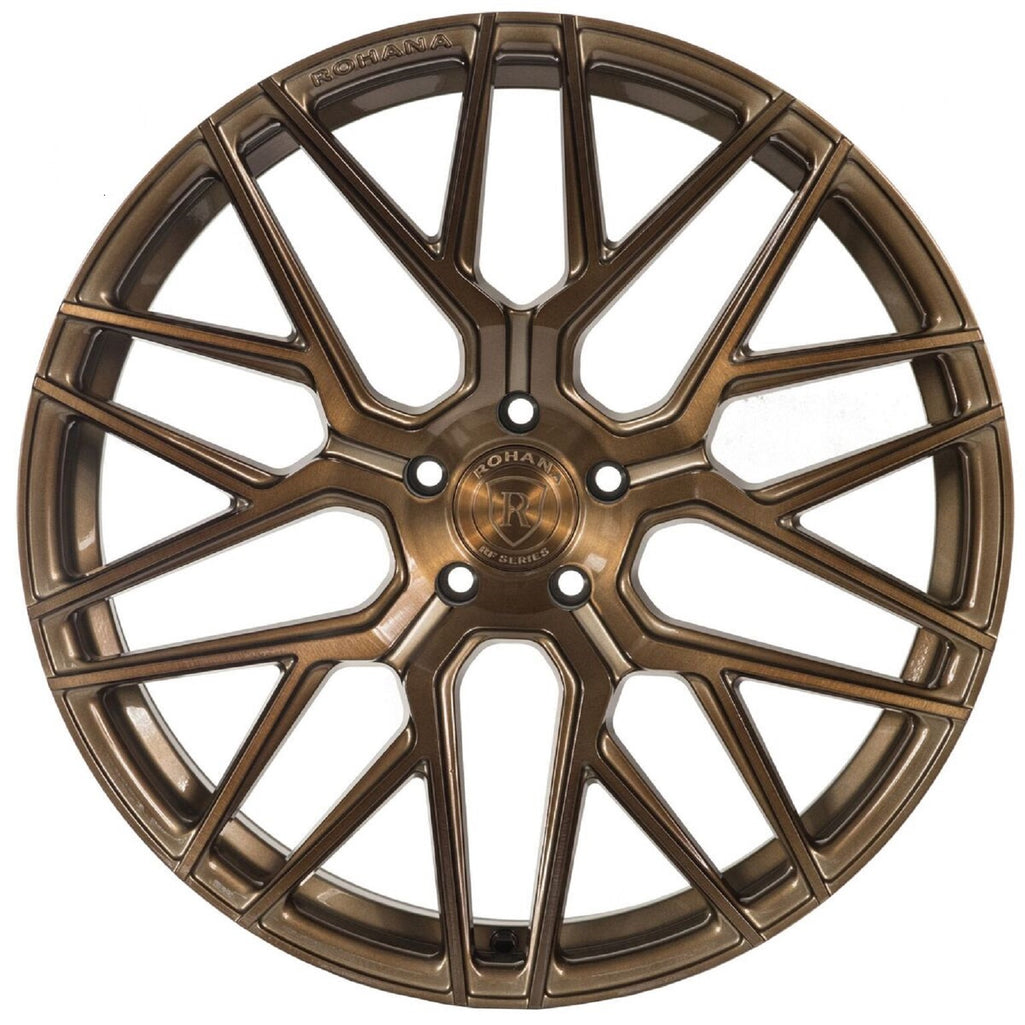 Rohana RFX10 Brushed Bronze Concave Forged Wheels