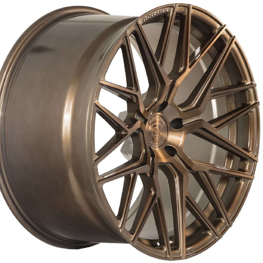 Rohana RFX10 Brushed Bronze Concave Forged Wheels