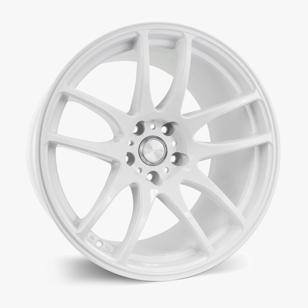 ESR Wheels SR08 19X10.5 5X112 +15 GLOSS WHITE FACE GLOSS WHITE LIP